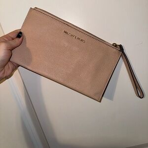 Michael Kors Tan Wristlet